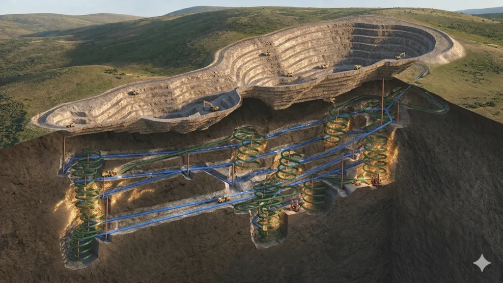 Комбинированная добыча на золотом месторождении, Pre-Feasibility Study, Казахстан