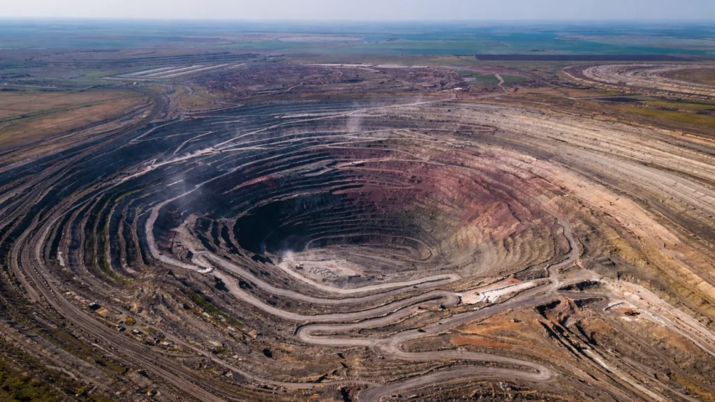 Железорудный карьер, Качарское месторождение, Костанайская область